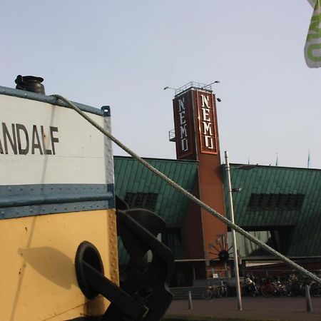 Hotelschip Gandalf Amsterdam Bagian luar foto